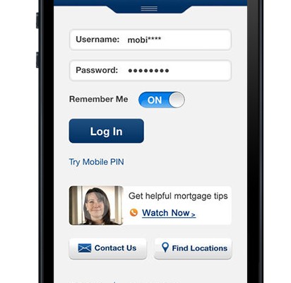 iPhone Sign On Screen