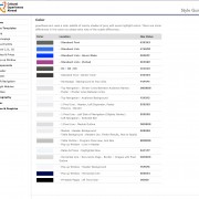 Online Style Guide Color